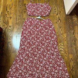 Size 6 Reformation matching midi set